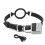 Lock LCD-SkäRm Elektronisk Timer-Omkopplare USB-Laddningsbart Timer-HäNglåS Travel Electronic Timer-Svart 10