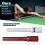 Billard Pool Queue Extender Extension Pool Stick Billard-Rot 6