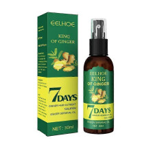 Ginger Spray Hair Growth Nourishing Liquid Hair Massage Scalp Damage Repair Nourishing Liquid