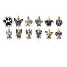 Pet Theme Party Decoration Dog Birthday Party Banner Theme Birthday Party Balloon Banner Decor