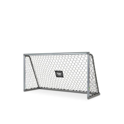 EXIT TOYS EXIT Scala Aluminium Football Goal 7x4ft – Matt Silver 1