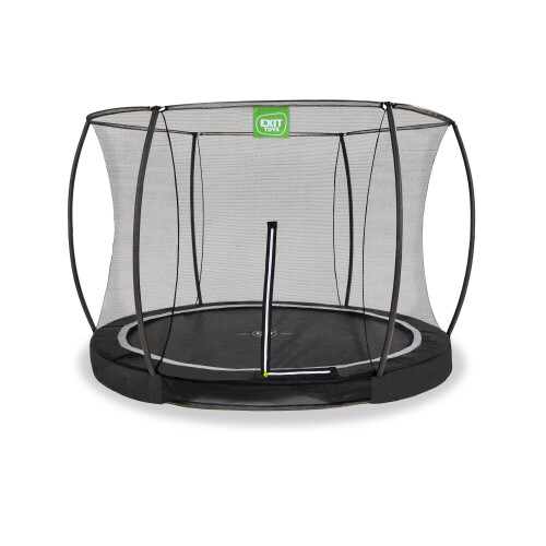 EXIT TOYS EXIT Black Edition Ground Trampoline 10ft – Black