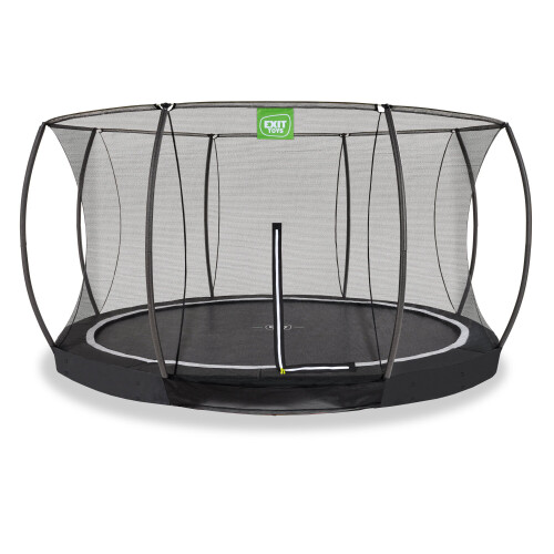 EXIT TOYS EXIT Black Edition Ground Trampoline 14ft – Black