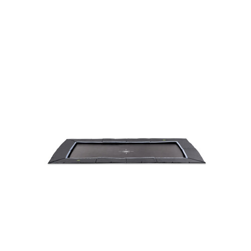EXIT TOYS EXIT Dynamic Ground Level Sports Trampoline 8x14ft – Black