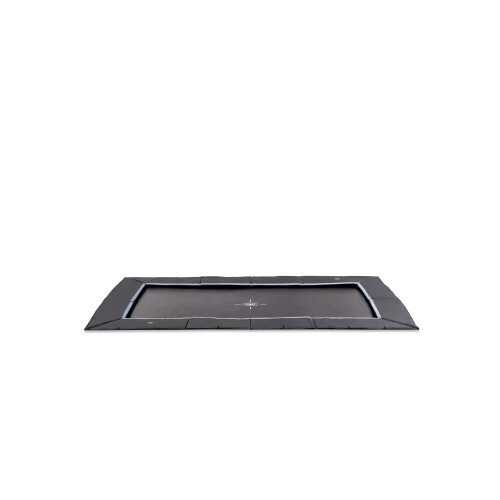 EXIT TOYS EXIT Dynamic Ground Level Sports Trampoline 9x15ft – Black