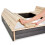 EXIT TOYS EXIT Aksent Wooden Sandpit 136x132cm 6