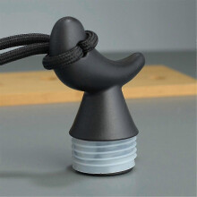 Gourd Water Bottle, Fashionable Portable Drinking Water Bottle Black