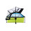 EXIT TOYS EXIT Frame Pool 220x150x60cm (12v Cartridge filter) - Lime + 6