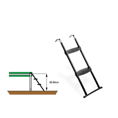 EXIT TOYS EXIT Trampoline Ladder for a Frame Height of 25.6-31.5in 1