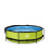 EXIT TOYS EXIT Frame Pool ø300x76cm (12v Cartridge filter) – Lime + Ca 4