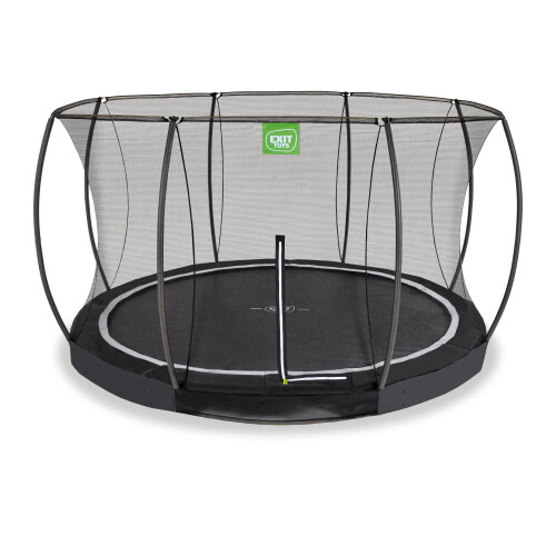 EXIT TOYS EXIT Black Edition Ground Trampoline 12ft – Black 2