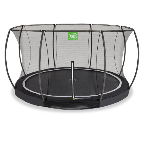 EXIT TOYS EXIT Black Edition Ground Trampoline 14ft – Black 2