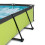 EXIT TOYS EXIT Frame Pool 220x150x60cm (12v Cartridge filter) - Lime + 6