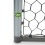 EXIT TOYS EXIT Scala Aluminium Football Goal 7x4ft – Matt Silver 6