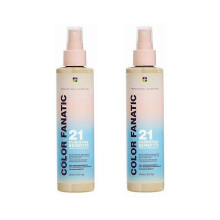 (2pcs) Color Fanatic Multi-Tasking Leave-In Hair Spray for Color-Treated Hair, Leave-In Heat Protectant Treatment, Sulfate-Free & Vegan, 200ML
