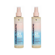 (2pcs) Color Fanatic Multi-Tasking Leave-In Hair Spray for Color-Treated Hair, Leave-In Heat Protectant Treatment, Sulfate-Free & Vegan, 200ML