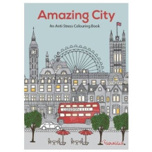 Amazing City An Anti-Stress Adult Colouring Book