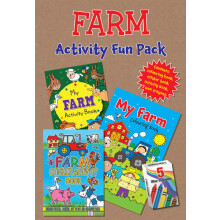 (1 Pack) Farm Travel Activity Pack