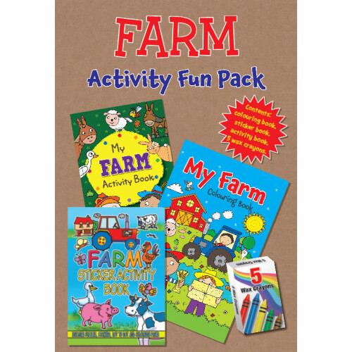 (1 Pack) Farm Travel Activity Pack