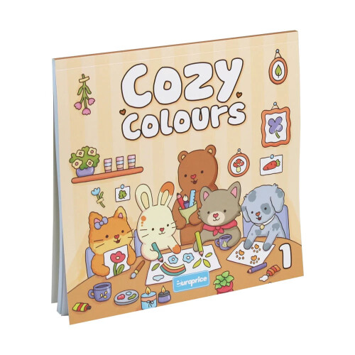 Cozy Colours 1 Colouring Book 48 Pages 1