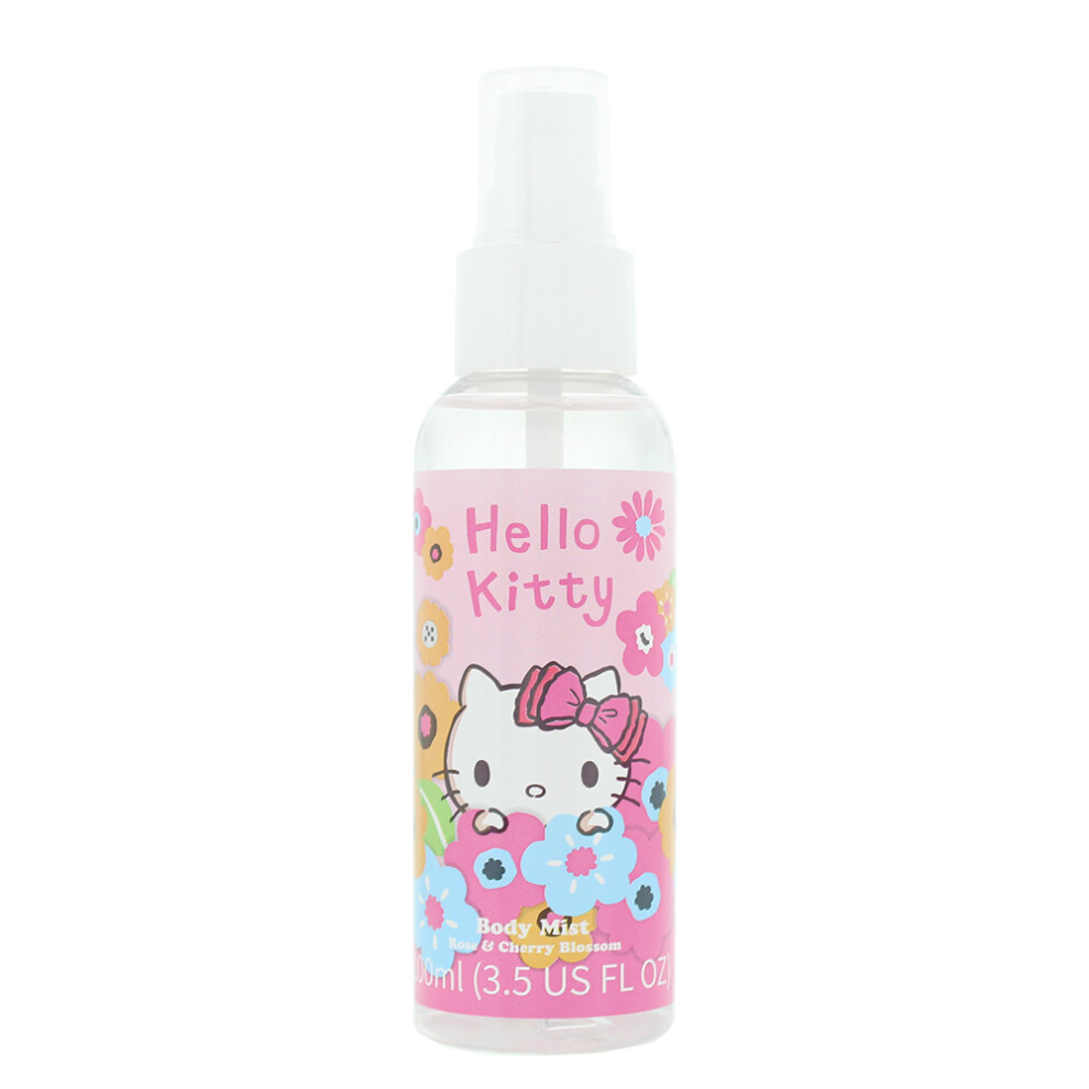 Hello Kitty Rose & Cherry Blossom Body Mist 100Ml