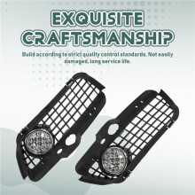 For Mk3 1992-1998 Front Bumper Grille 6000K White Led Drl Driving Fog Light Car Accessories