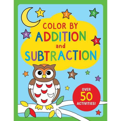 Colour By Addition and Subtraction Colouring Book
