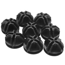 Plastic Connectors for Modular Organizer Closet, Set Of 8 (Black)