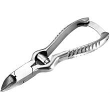 Finger Toe Nail Clipper Stainless Steel Pedicure Scissor Toenails Corrector Ingrown Nails Care (1pc) cy