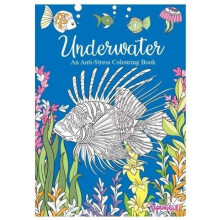 Underwater An Anti-Stress Adult Colouring Book
