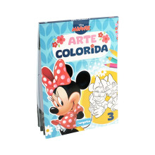 Disney Minnie - Colorful Art Colouring Book