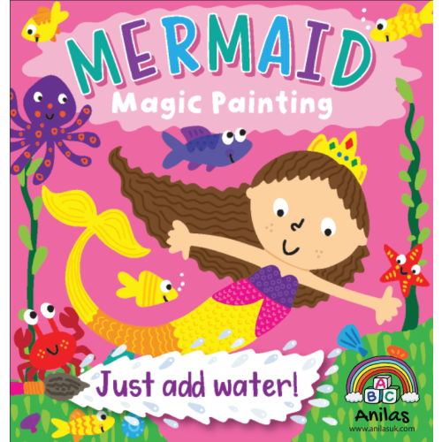 Mermaid Magic Painting Book
