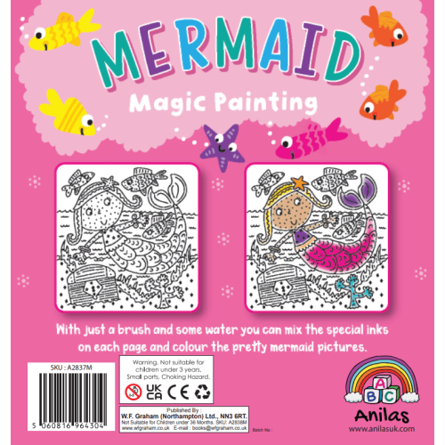 Mermaid Magic Painting Book 2