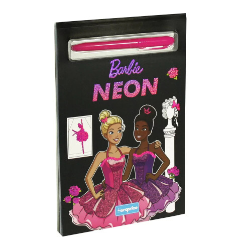 Barbie Neon Colouring Book