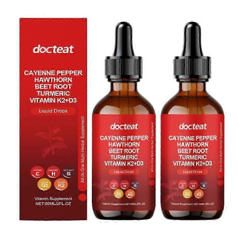 (2pcs) 2026 Cayenne Pepper Drops, Aeluro Cayenne Pepper Liquid Drops, Containing Hawthorn Beetroot