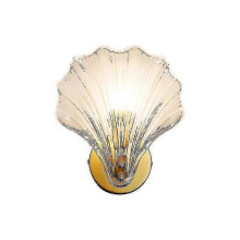 Crystal And Iron Base Shell Sconce, Crystal Shell Sconce Crystal Sconce (champagne Gold)