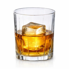 Duralex Jazz Whiskey Tumblers 21cl Set of 6 Clear Glass Drinking Glasses Strong Durable Whisky Bourbon Cups
