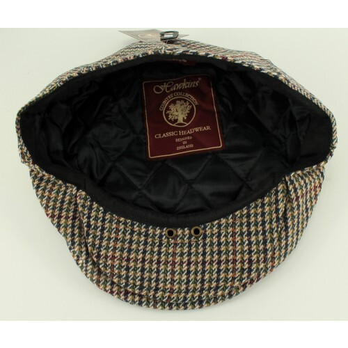 (Brown, L-XL) Hawkins Country Collection Wool Flat Cap 2