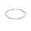 Mobius Cuff Bangle Women Faceted Irregular Open Cuff Bangle Bracelet 2