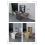 (Anthracite) Sedir Foldable Desk with Shelves 3
