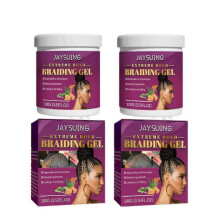 (2PCS) 1-3pcs 100g Extreme Hold Braid Gel Smooths & Tames Frizz Hair Gel For Braids Locks Twists Cornrows Anti Break Hair