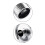 1 S-curve Shower Arm 1 Round Cover Silver 4