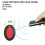 Key Finder, 80db Rf Item Locator with 131ft Working Range And Led Flashlight Function, Wireless Tracker with 1 Transmitter 3