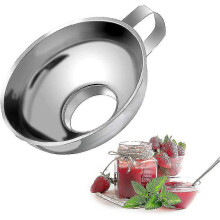 Jam Funnel Large Opening Filling Funnel, Stainless Steel Jam Funnel Adjustable