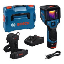 Caméra thermique rechargeable - BOSCH - GTC 12V-450-13 - Plage -20C à +450C - Précision 2C - Capteur 256192