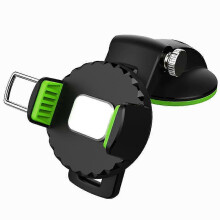 (Sucker Green) Car Mobile Phone Holder 360 Rotation Phone Stand Suction Cup Dashboard Phone Mount For 4-6 Inches Phones