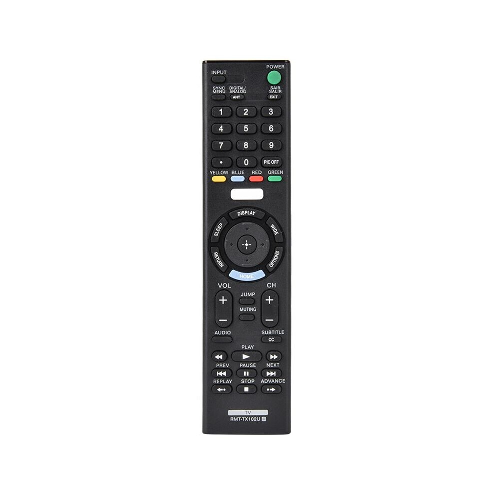 Tv Remote Control For Rmt-Tx102u For Rmt-Tx100d Rmt-Tx101j Rmt-Tx101d Rmt-Tx100e Rmt-Tx101e Rmt-Tx200 Black 4712075828996