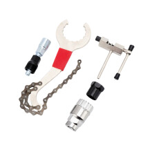 Ensemble d'outils de réparation de vélos, retrait du volant