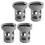 Premium Pool Filter Holder Filter Cartridges Housing for-4 1
