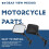 Specchio Retrovisore per Moto 2 Pezzi Nero per  Dr 200 250 Dr350 Drz 400 Dr650 2